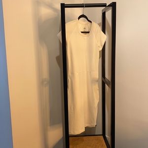 Cream North face Medium Cotton dress